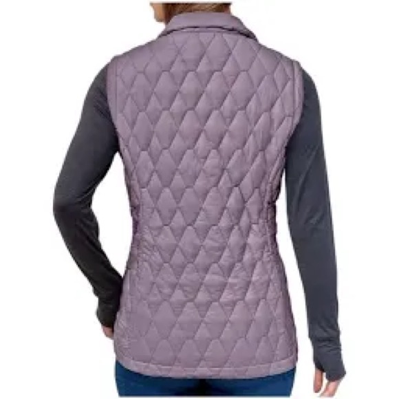 Free Country FreeCycle Lightweight Warmth Synthetic Fill Quilted Vest (Purple L) - Picture 4 of 5